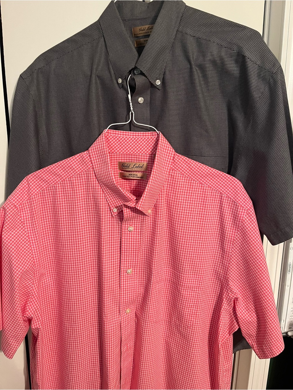 Men’s XL  Gold Label Short-Sleeve BDC Shirts new without tags